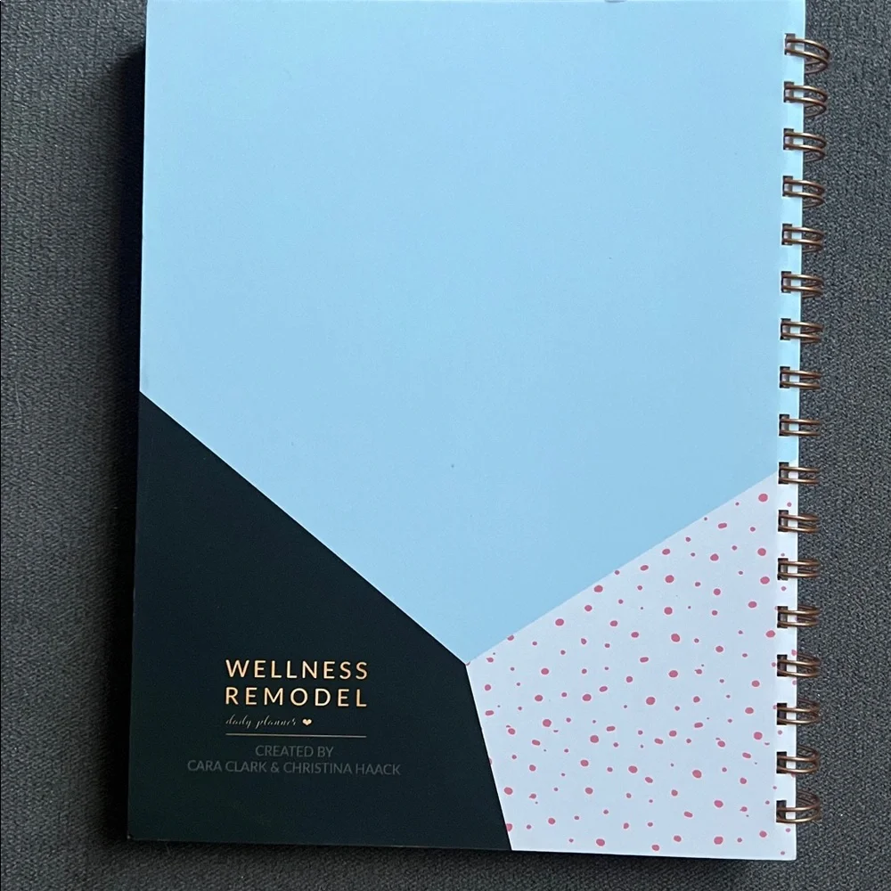 Wellness Remodel daily planner/notepads